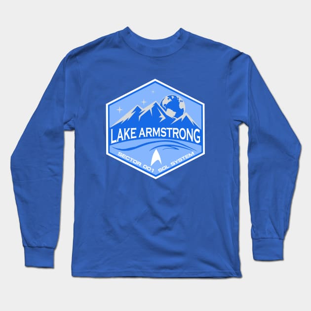 Lake Armstrong Long Sleeve T-Shirt by PopCultureShirtsKJ